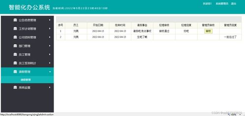 java ssh mysql智能化辦公管理系統(tǒng)